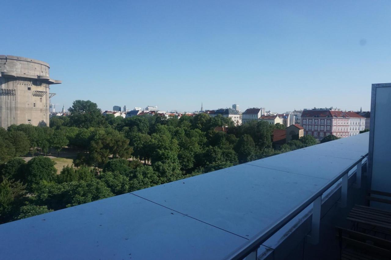 Augartenblick Penthaus 17 - Blick Zum Riesenrad ウィーン エクステリア 写真